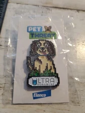 ULTRA DURAMUNE Pet Threat Elanco Dog Medicine Company Lapel Pin Zk