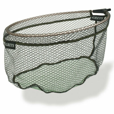 Greys Rubber Spoon Dual Mesh Landing Net - Fishing Net