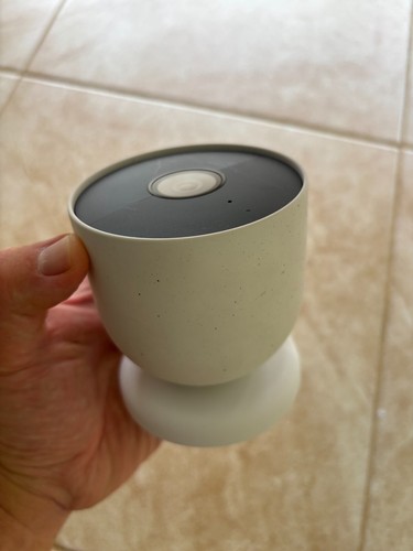 Google Nest Cam Indoor/Outdoor Surveillance Camera - Snow (G3AL9)