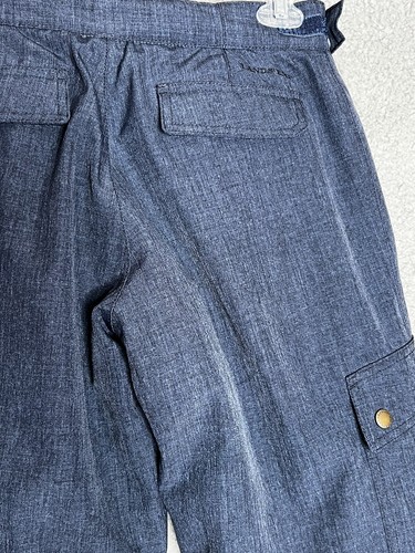 Pantaloni da neve blu Lands End gioventù taglia 12 inverno sci snowboard tasche isolate - Foto 15 di 19