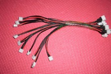 10Pcs Silicone Wire 2S JST-XH Balance Extension 20CM Adapter Model Cable RC Lipo