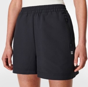 Women’s SWEATY BETTY Summit Water Resistant Hiking Shorts Black Size XL