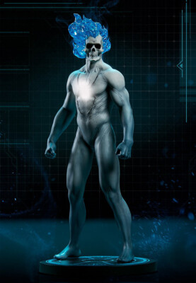 Sideshow × PCS 906137 1/10 Marvel Ghost Collectibles Model Statue instock