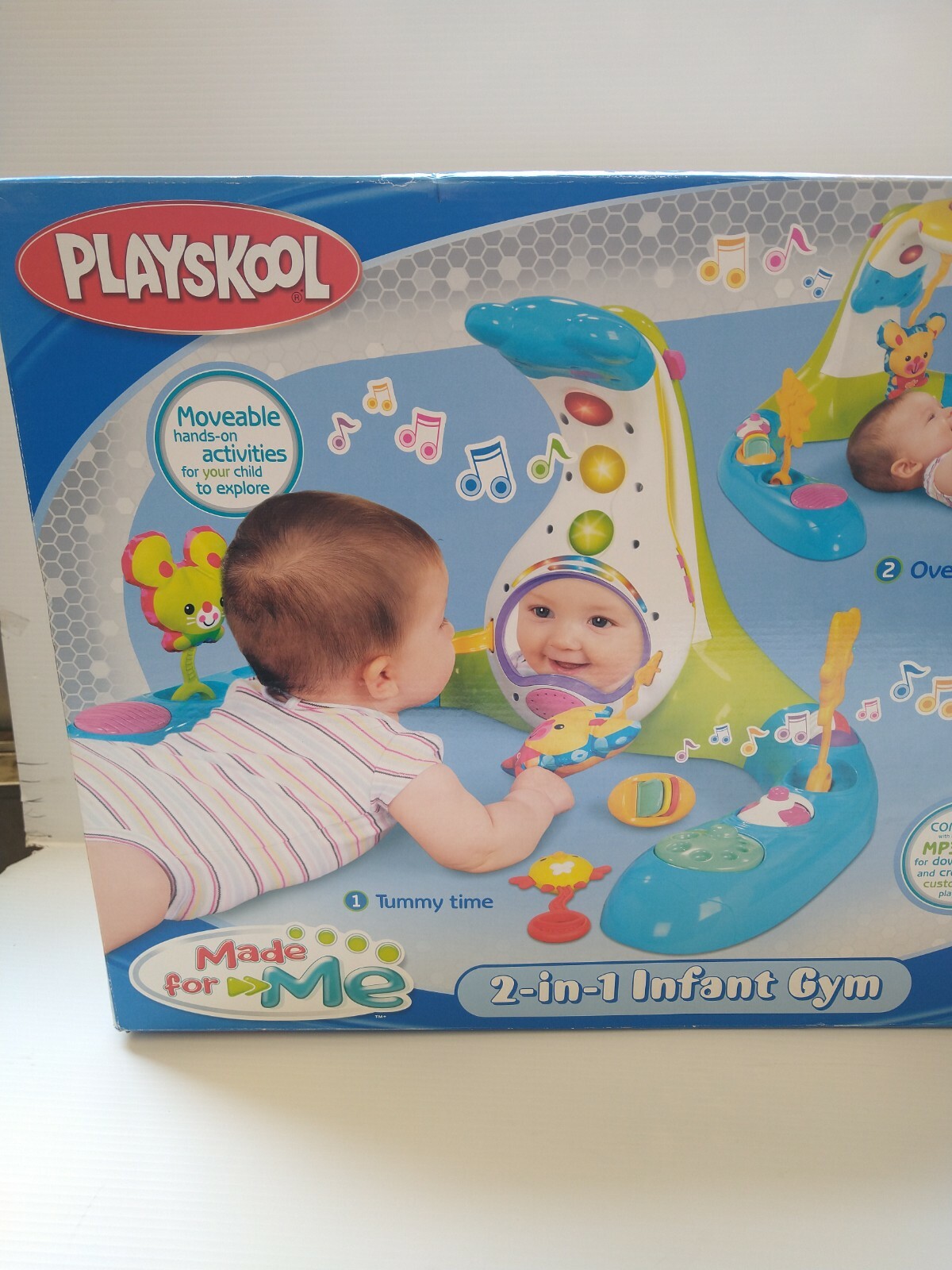 Playskool Made For Me 2in1 Infant Gym. Easily converts to Gym or tummy time 653569136804 eBay