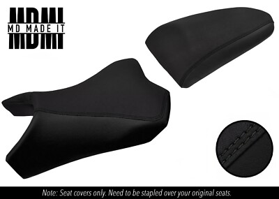 PASST FÜR KAWASAKI Z 1000 10-13 SX CUSTOM GRIP VINYL SITZBEZÜGE SET DSG2 SCHWARZ