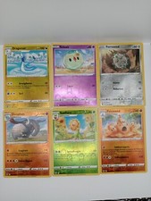 Lotto 6 Carte Pokémon tutte Reverse Italiano vari Set 