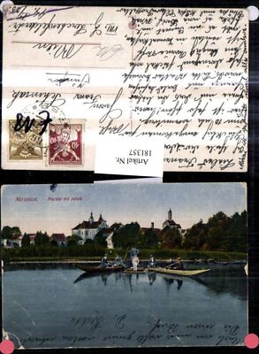 181357,Südböhmen Mirovice Partie od Jatek Ruderboote Boote 