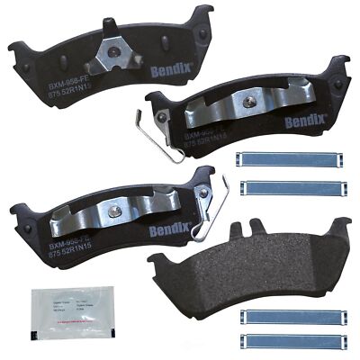 Disc Brake Pad Set-Priority One Semi-Metallic BPR Bendix CFM875