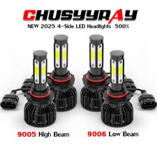 For Chevy Silverado 1994 1995 1996 1997 1998 Led Headlight High Low Beam Bulbs