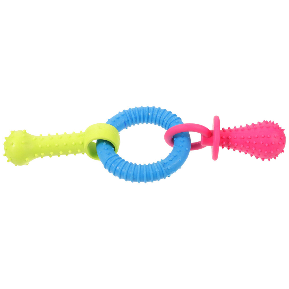 Pet Dog Pacifier Chew Toy Puppy Teething Toy Dog Biting Pacifier
