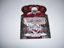 2010 Panini Crown Royale Andre Roberts RC Auto #d /499 Houston Texans Citadel