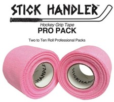 STICK HANDLER Professional Hockey Grip Tape Pro Pack  Pink  Two Pack 