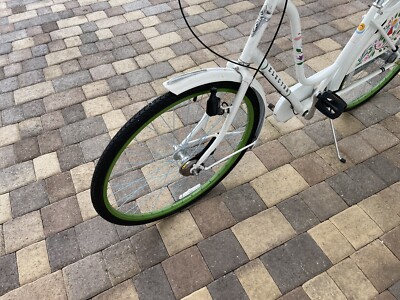 electra tree of life bicycle Women's Electra Amsterdam Tree Of Life Bike Cruiser White By Alexander  Girard