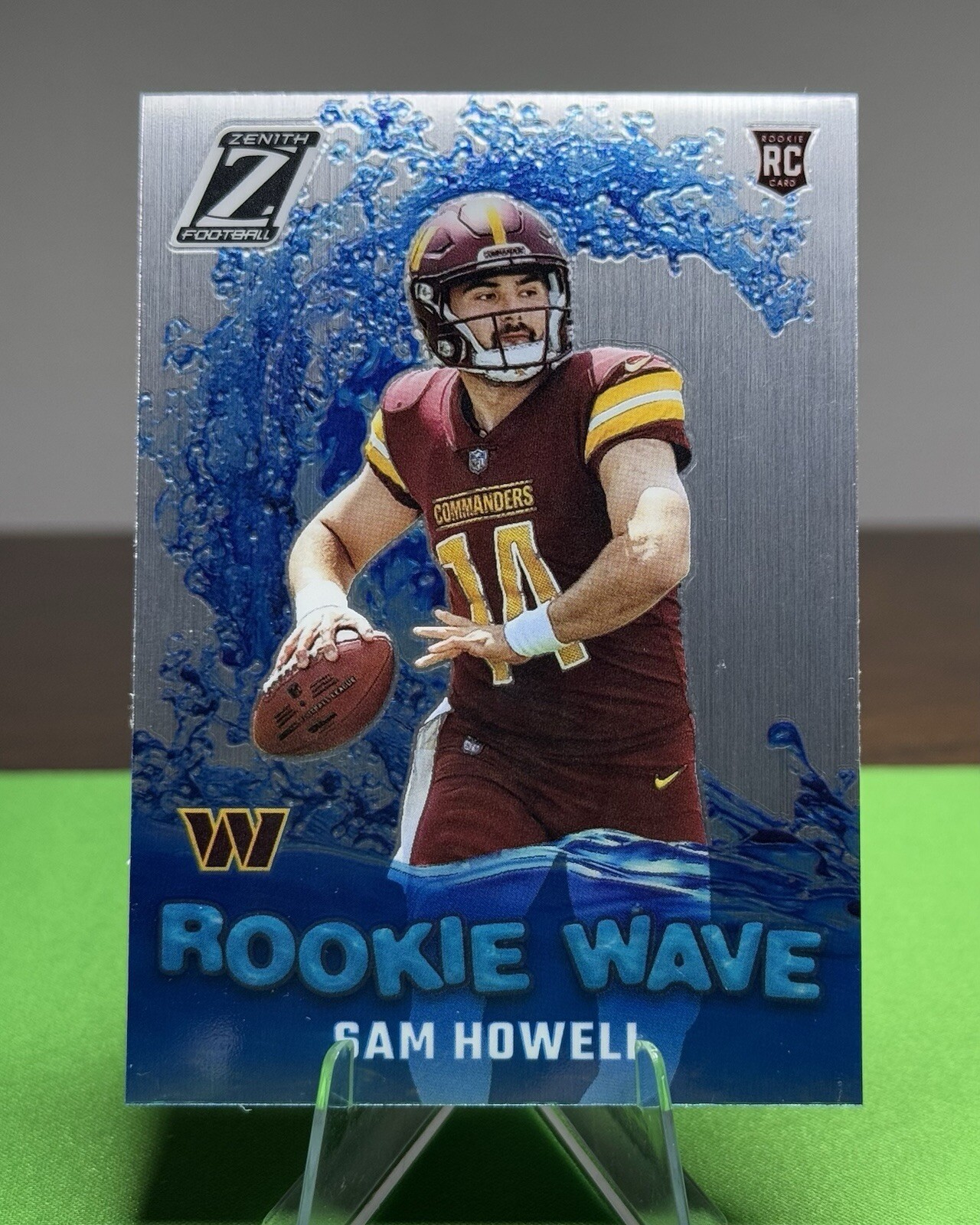 2022 Panini Zenith Rookie Wave SAM HOWELL RC #RW-SH WASHINGTON COMMANDERS!!