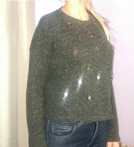 Sweat-shirt à capuche Zara X The Beatles taille XL caoutchouc Soul Let