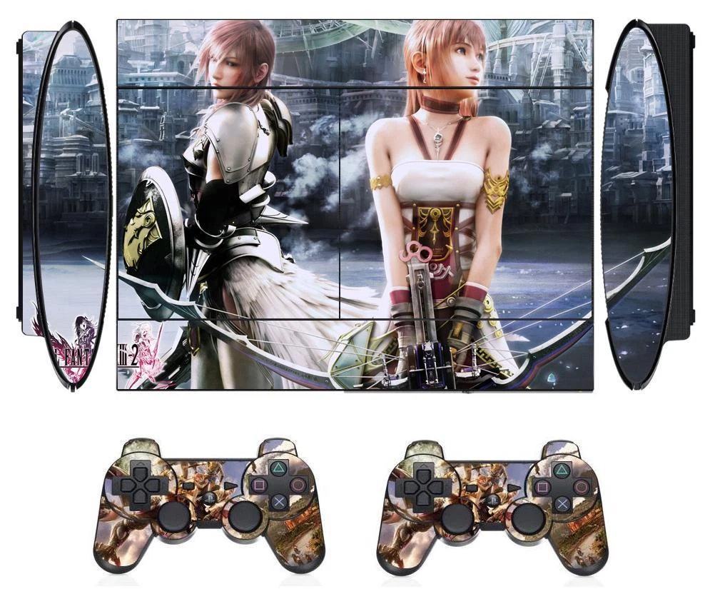 Adesivo Protettivo In Pelle/PVC Per Sony PS3 PlayStation 3 - Bombing N262 Multicolor
