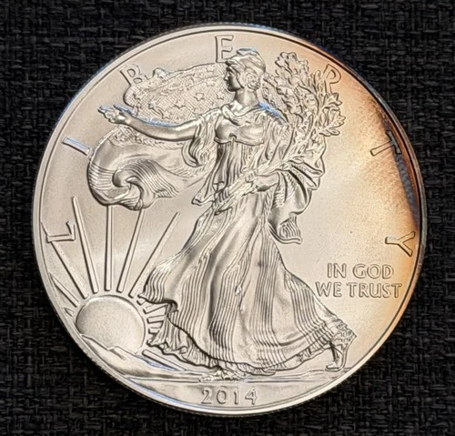 2014 American Silver Eagle .999 Fine Silver - BU