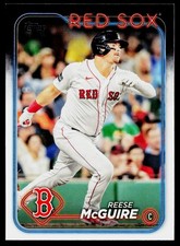 Reese McGuire 2024 Topps #474 Boston Red Sox