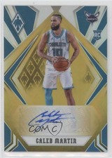 2020-21 Panini Chronicles Phoenix Rookie Gold 5/10 Caleb Martin #PH-CMA Auto lz7