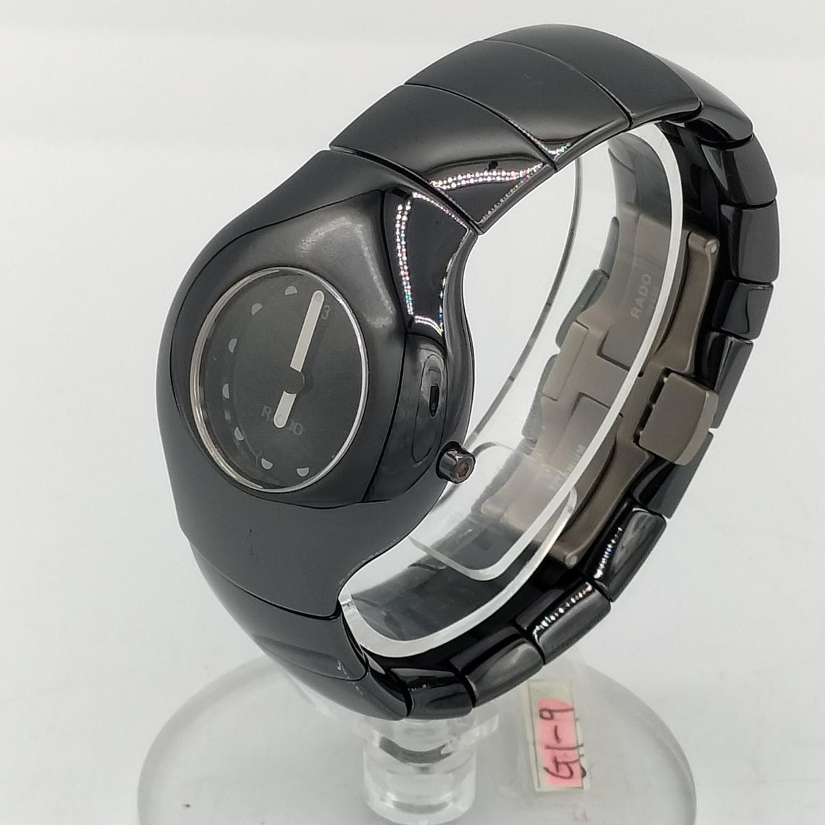 dazao Rado Xeramo High Tech Black Ceramic Mens Watch Model