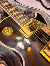 Epiphone Les Paul Custom Electric Guitar Blac...