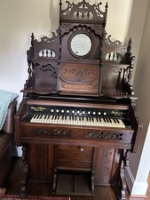 Wilcox  White Antique Pump Organ