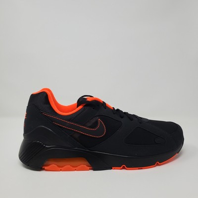 Nike Air 180 'Black Hyper Crimson' Orange FJ9259-002 Men's Size 12