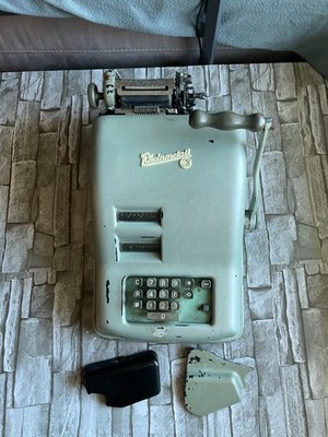 Rheinmetall Rechenmaschine Typ AHS   Defekt   Bastlergerät / Ersatzteilspender /