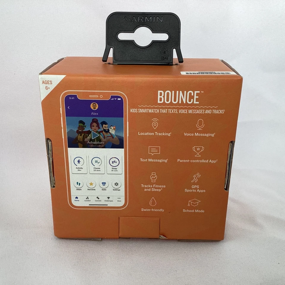 2022 Garmin Bounce Kid's Smartwatch Green Band- New in box (K2) W#667 - Image 4 of 4