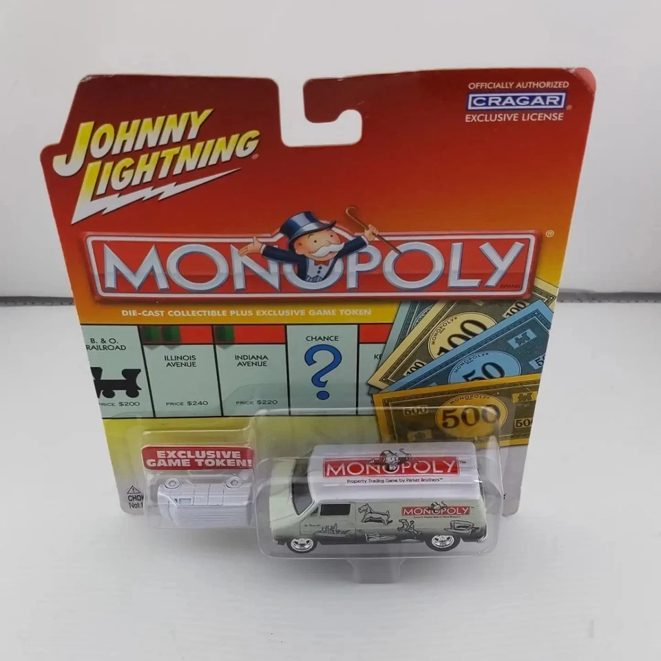 Johnny Lightning Die-Cast Monopoly Game Token 1977 Dodge Ram Van Vehicle - Image 4 of 4