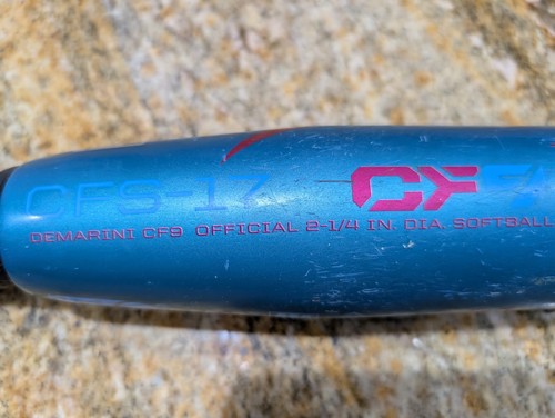 DEMARINI CF9 SPRITE CFS-17 32" 21 OZ 32/21 FASTPITCH SOFTBALL BAT Check Photos - Picture 3 of 18