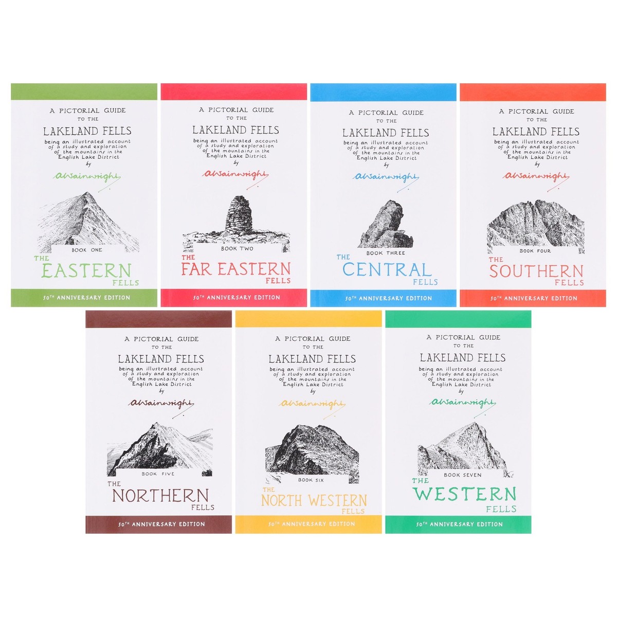 洋書 THE COMPLETE PICTORIAL GUIDES Wainwright 2009 A. Wainwright The Complete Pictorial Guides A Reader's