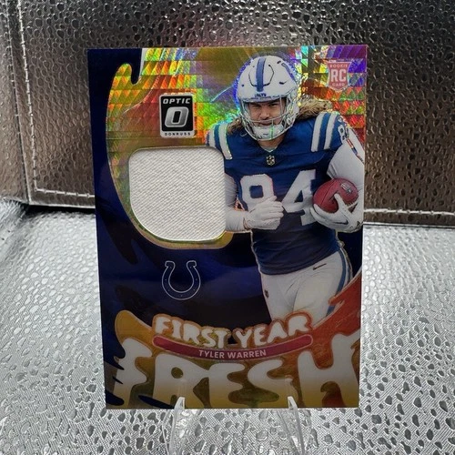 2025 Donruss Optic Tyler Warren Base (RAW)