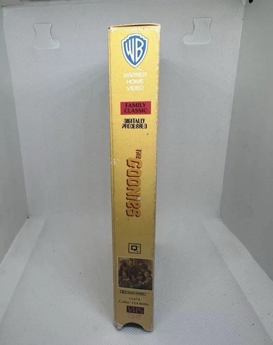 The Goonies Slipsleeve VHS 1986 1st Release No Barcode RARE OG - Picture 5 of 6