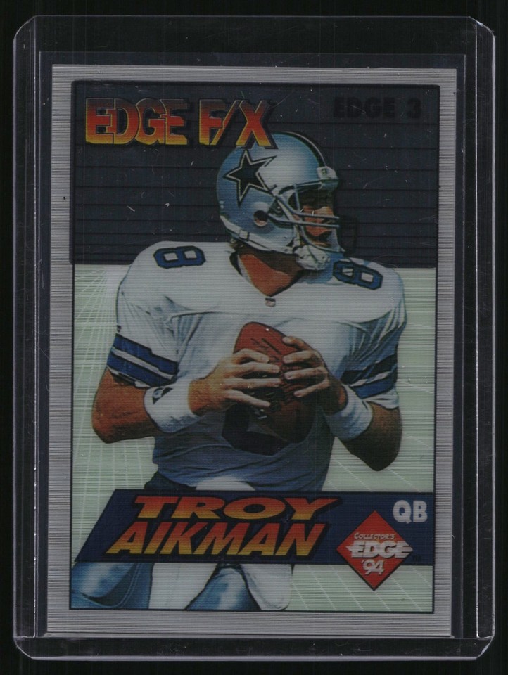 1994 Collector's Edge F/X #80 Troy Aikman Cowboys
