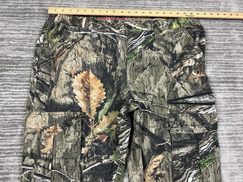 Pantalone Mossy Oak Uomo XL Mimetico Cargo Elasticizzato Vita Caccia - Foto 4 di 14