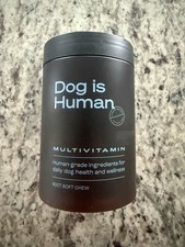 Dog is Human Multivitamin Dog Supplement 60 Soft Chews Exp 06/2028