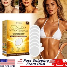 Sunless Natural Glow Tanning Microdarts Patch Enhances Natural Tan 2026 New