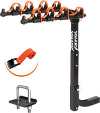 Bike Rack For Car Suv Rv Mount Hitch Bike Back 4 Up To 143 Lbs Load Bicycle