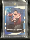 2017 Panini Donruss Rated Rookie Patrick Mahomes II #327 (RC) Damaged