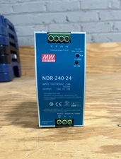 MEAN WELL AC-DC Single Output Industrial DIN Rail Power Supply (NDR-240-48) NEW