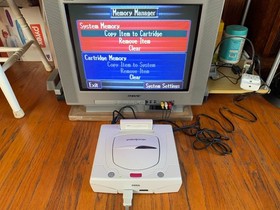 Sega Saturn HST-0017 Christmas Nights Japanese console system complete in box