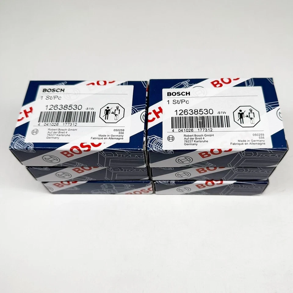 6PCS OEM NEW FUEL INJECTORS 12638530 CAMARO TRAVERSE GMC ACADIA CTS STS 3.6L V6 - Imagem 2 de 4