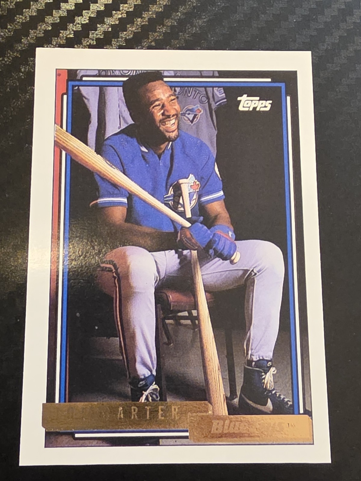 1992 Topps - Joe Carter #790 Gold Toronto Blue Jays 