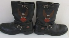 VTG HARLEY DAVIDSON Leather Motorcycle Engine...