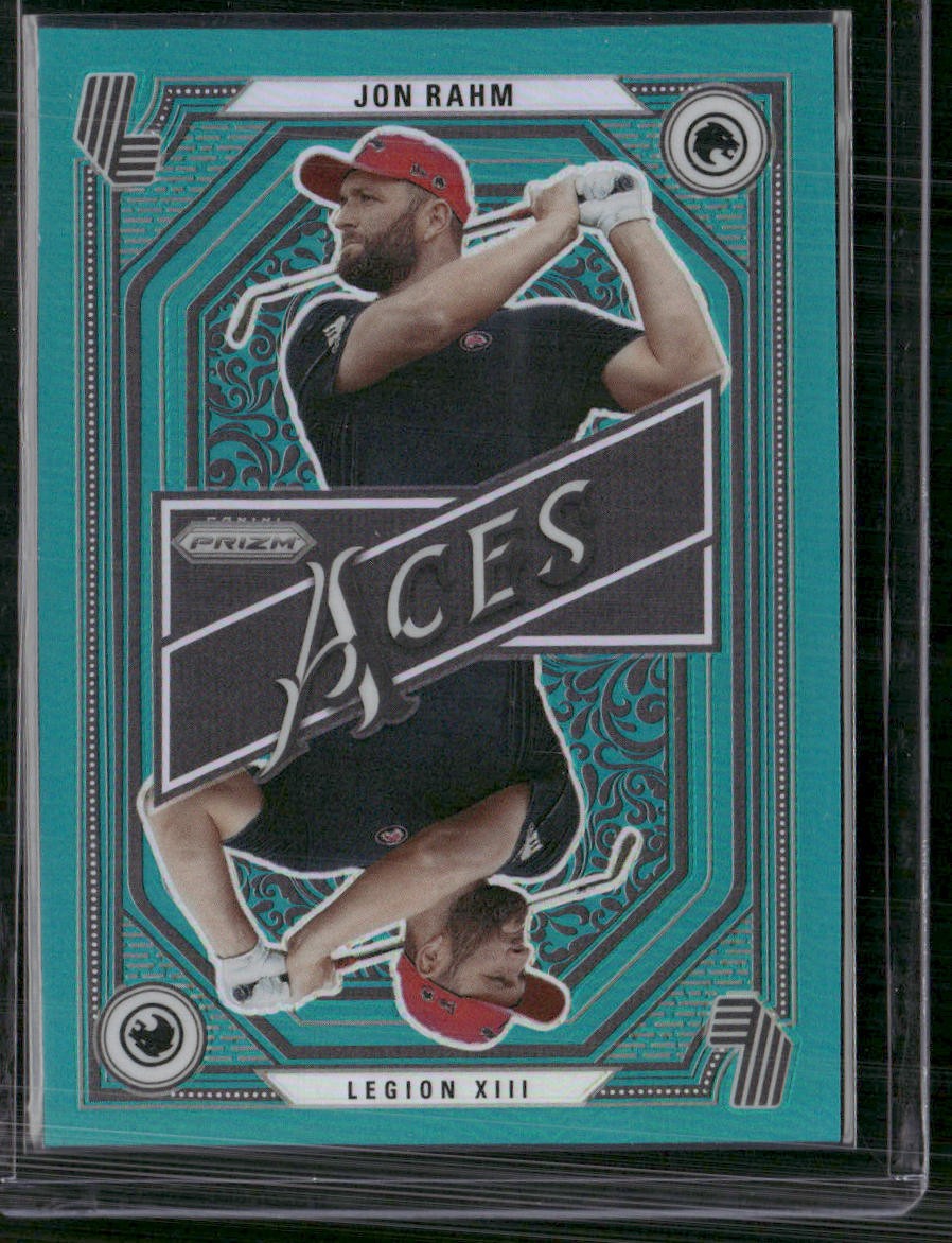 2025 Panini Prizm LIV #2 Jon Rahm Teal #/275