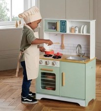 Wooden Play Kitchen - Kitchen Play Set - Kitchen Corner Toy Brand