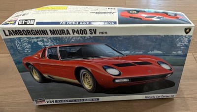 Hasegawa Lamborghini Miura P400 SV 1:24 Plastic Unassembled Kit HC-13 21213