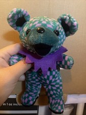 GRATEFUL DEAD Pearly Baker LIQUID BLUE BEANIE BEAR Jerry Garcia Plush