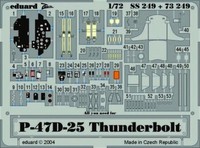 P-47D-25 Thunderbolt / 1:72 - Eduard SS249